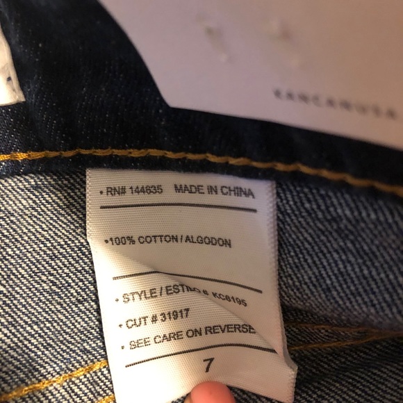 KanCan NWT Jeans Girlfriend Relaxed Cotton Ankle - Picture 5 of 9